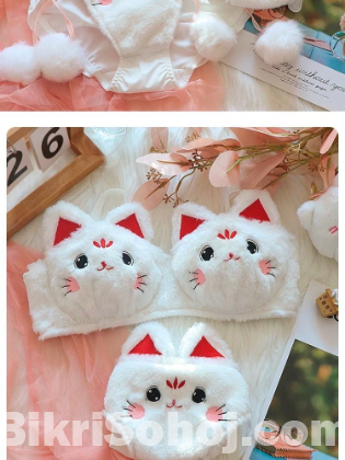 Japanese Cute Plush Bra